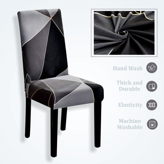 Black & White Theme Designer Chair Covers